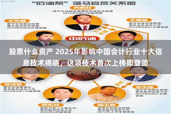 股票什么资产 2025年影响中国会计行业十大信息技术揭晓，这项技术首次上榜即登顶